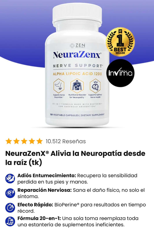 NEURAZENX SIENTE EL ALIVIO